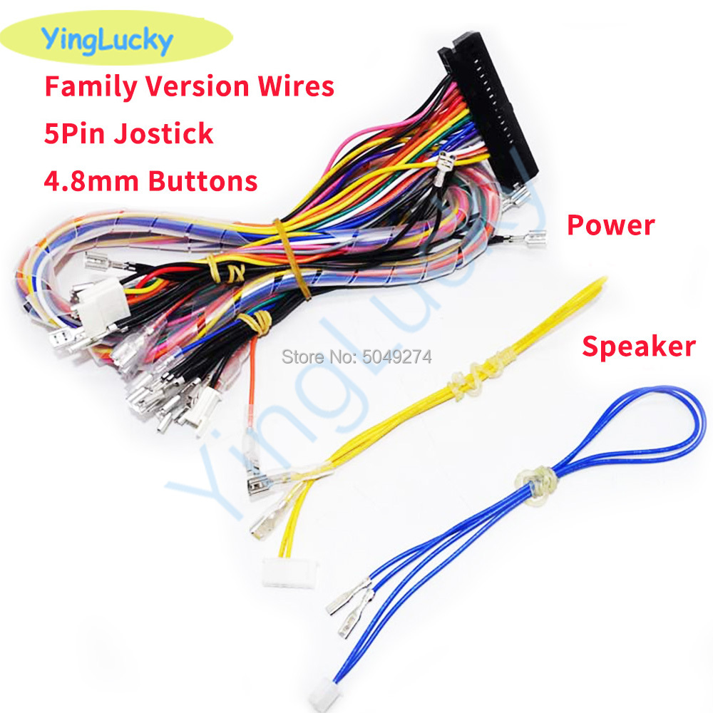 Arcade Stick Joystick - Arcade Cabinet 40-pin Wire Harness Pandora