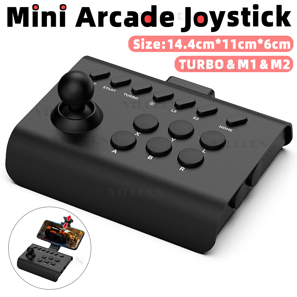 Arcade Stick Joystick - Arcade Joystick Wireless Gaming Controller for