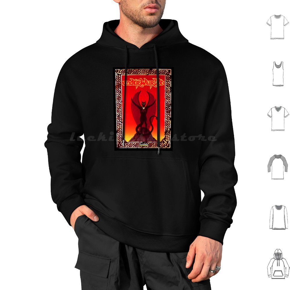 Underwurlde Hoodie Cotton Long - Retro Gaming Zx Spectrum review and price