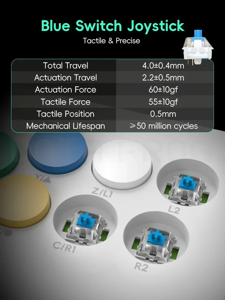 DATA FROG 2.4G Wireless Ergono - Arcade Stick Joystick review and price