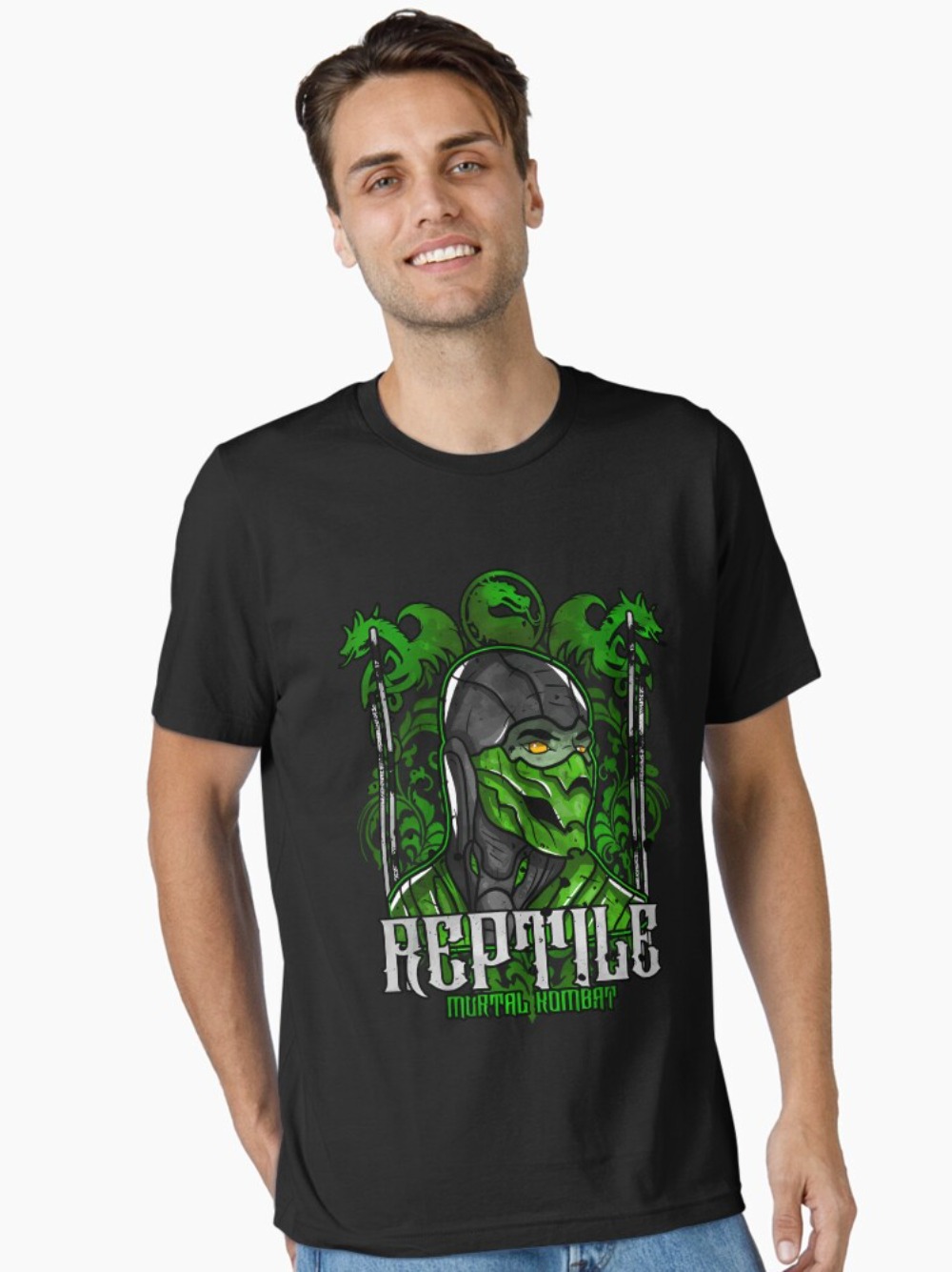 Mortal Kombat Reptile Portrait - Retro Gaming Gamestop review and price