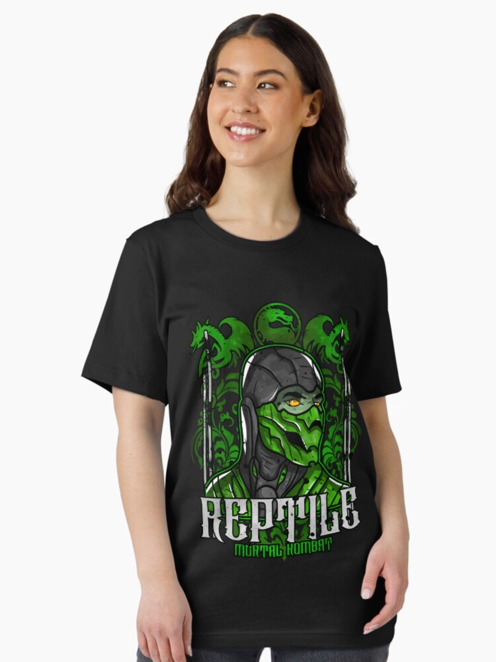 Mortal Kombat Reptile Portrait - Retro Gaming Gamestop review and price