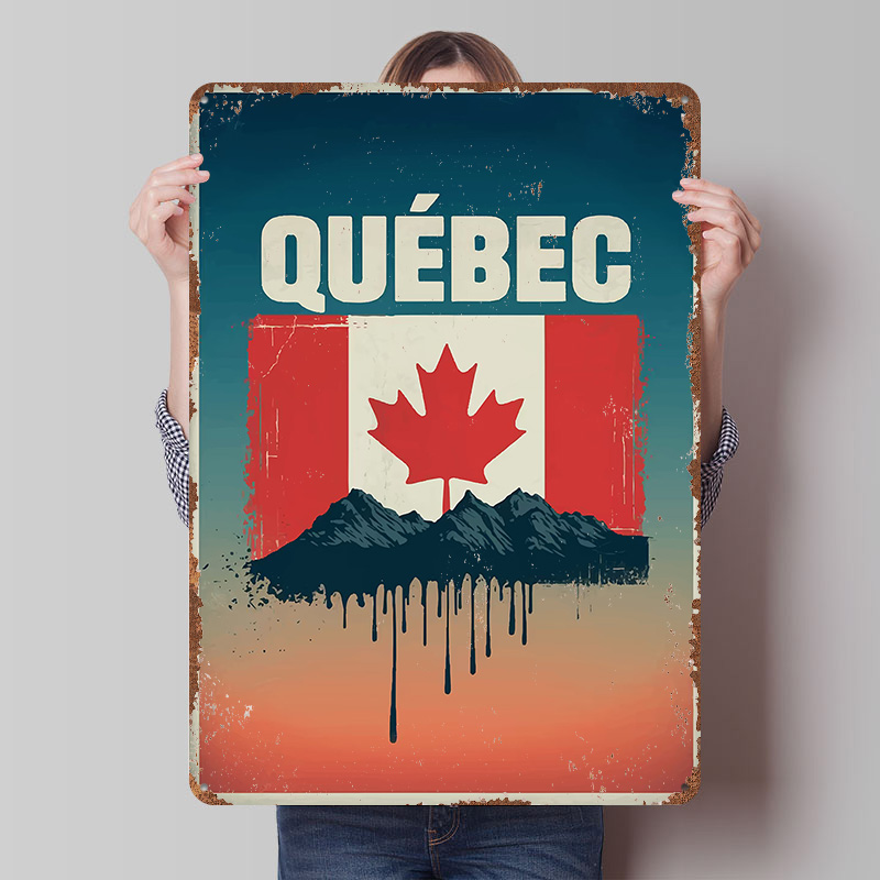 Quebec Travel Printed Poster C - Retro Gaming Quebec review and price