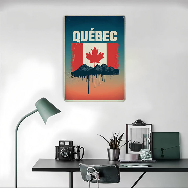 Quebec Travel Printed Poster C - Retro Gaming Quebec review and price