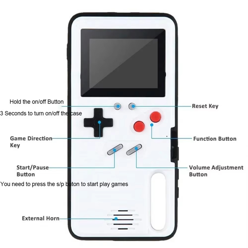 For iPhone 14 16 15 12 13 Pro  - Retro Gaming Gameboy review and price