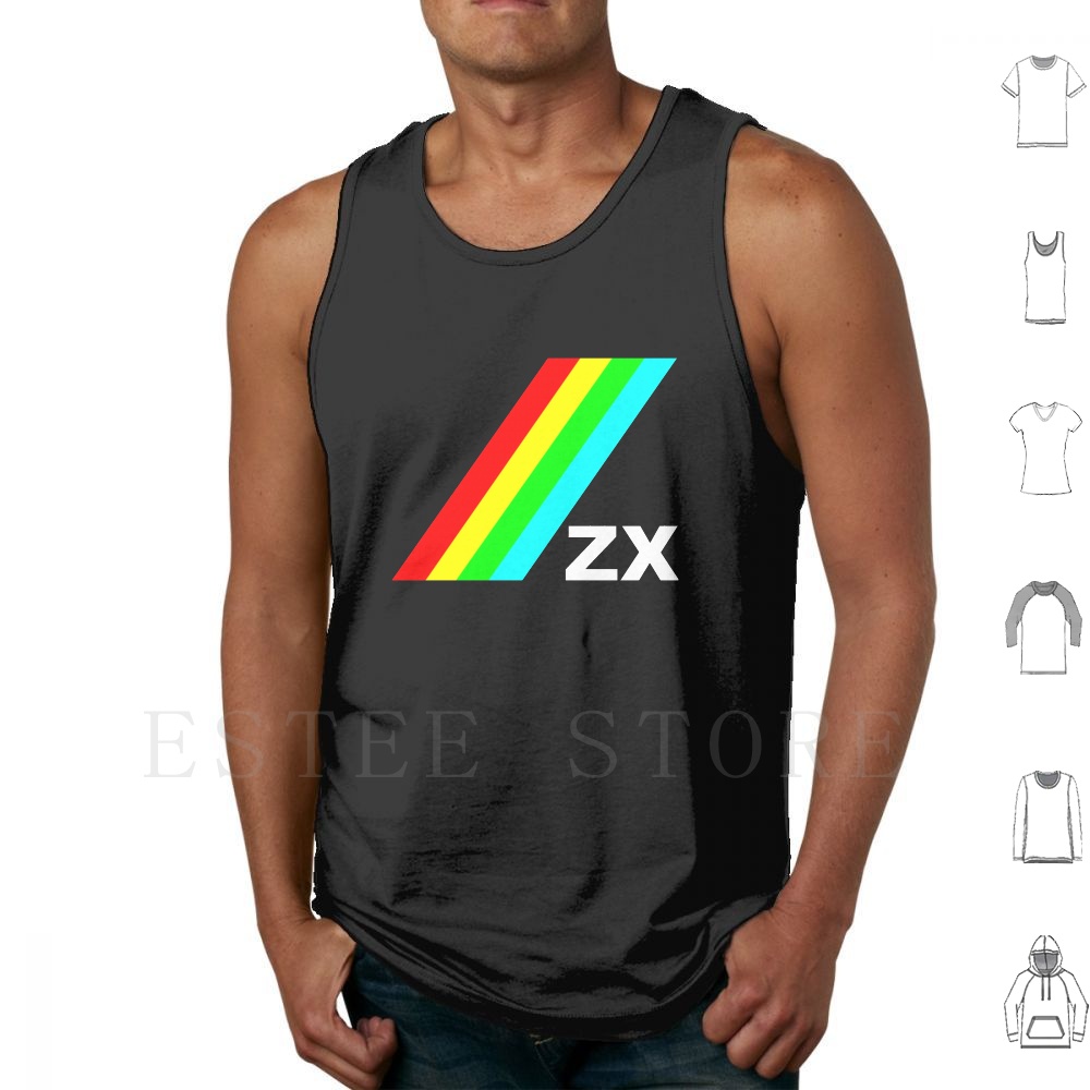 Zx Tank Tops Vest Zx Spectrum  - Retro Gaming Zx Spectrum review and price