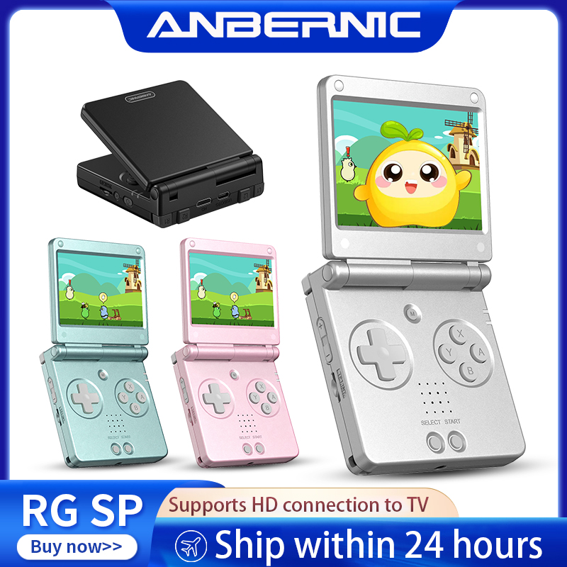 Anbernic RGSP Flip Retro Handh - Retro Gaming Device Handheld review and price