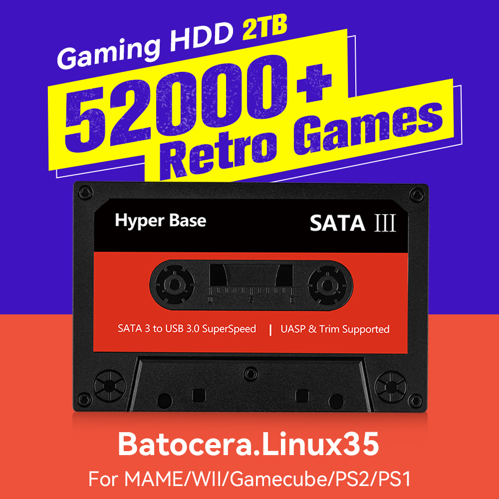 Batocera 500GB/2TB Retro Game  - Retro Gaming For Windows review and price