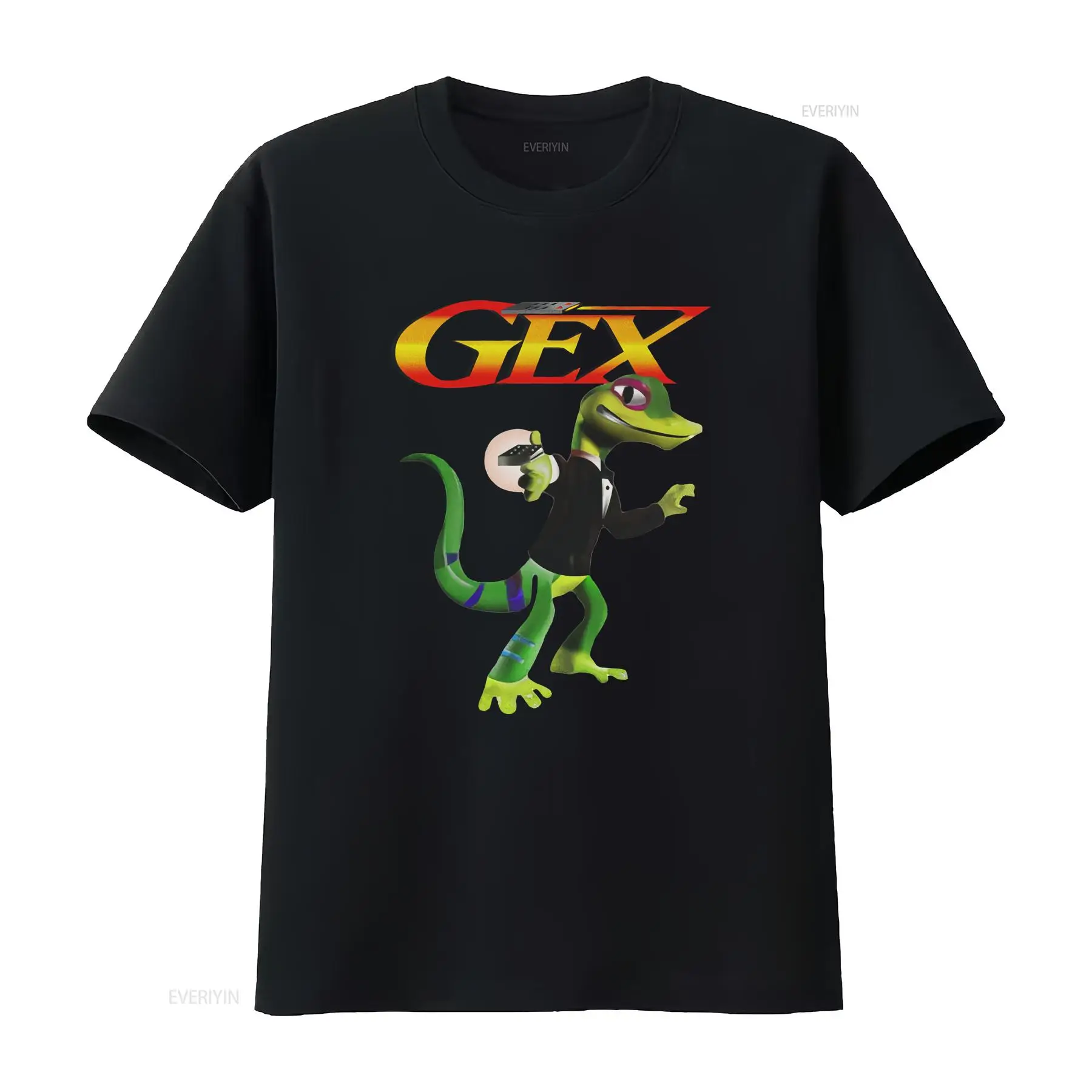 Gecko Game T Shirt Ps1 Classic - Retro Gaming Gamestop review and price