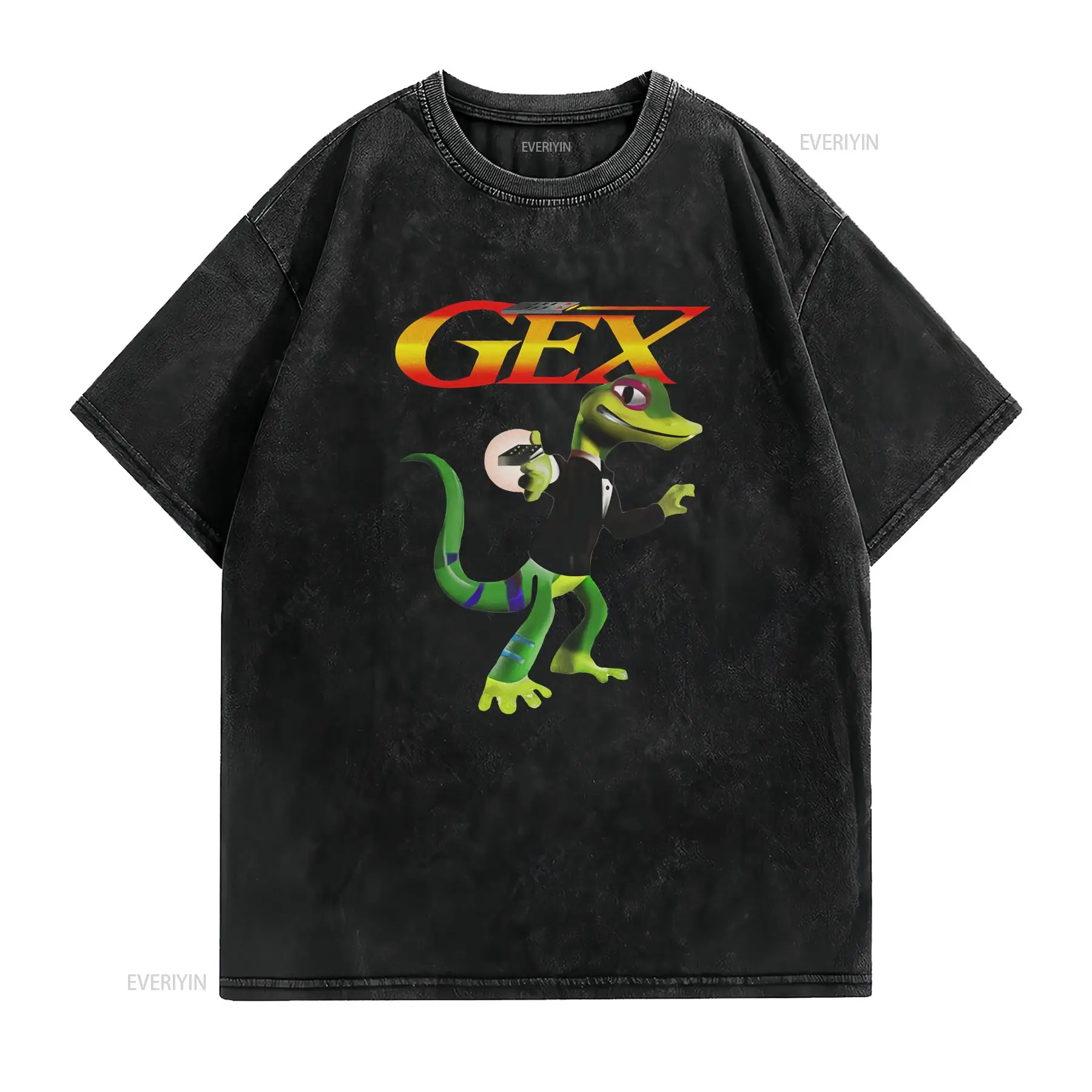 Gecko Game T Shirt Ps1 Classic - Retro Gaming Gamestop review and price