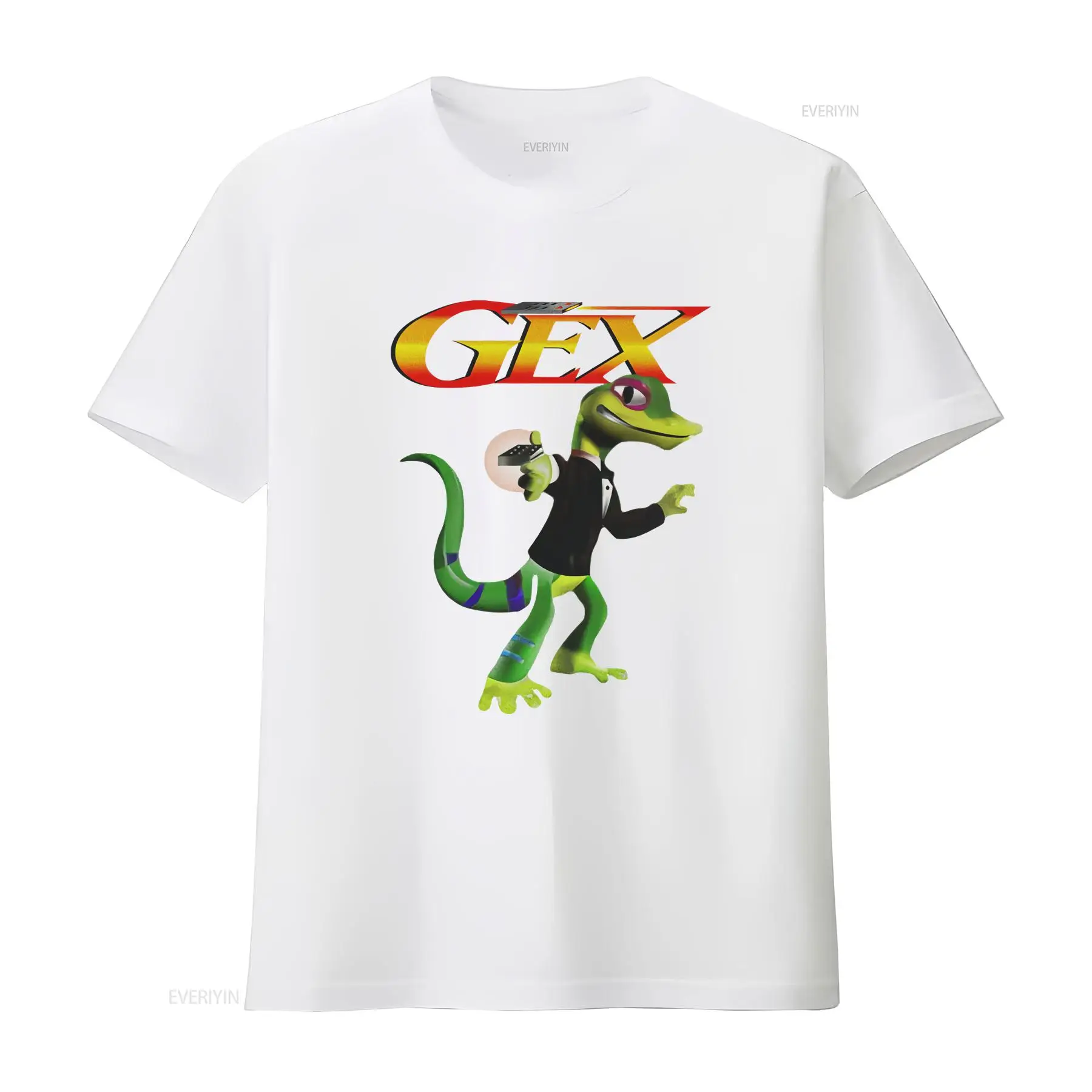 Gecko Game T Shirt Ps1 Classic - Retro Gaming Gamestop review and price