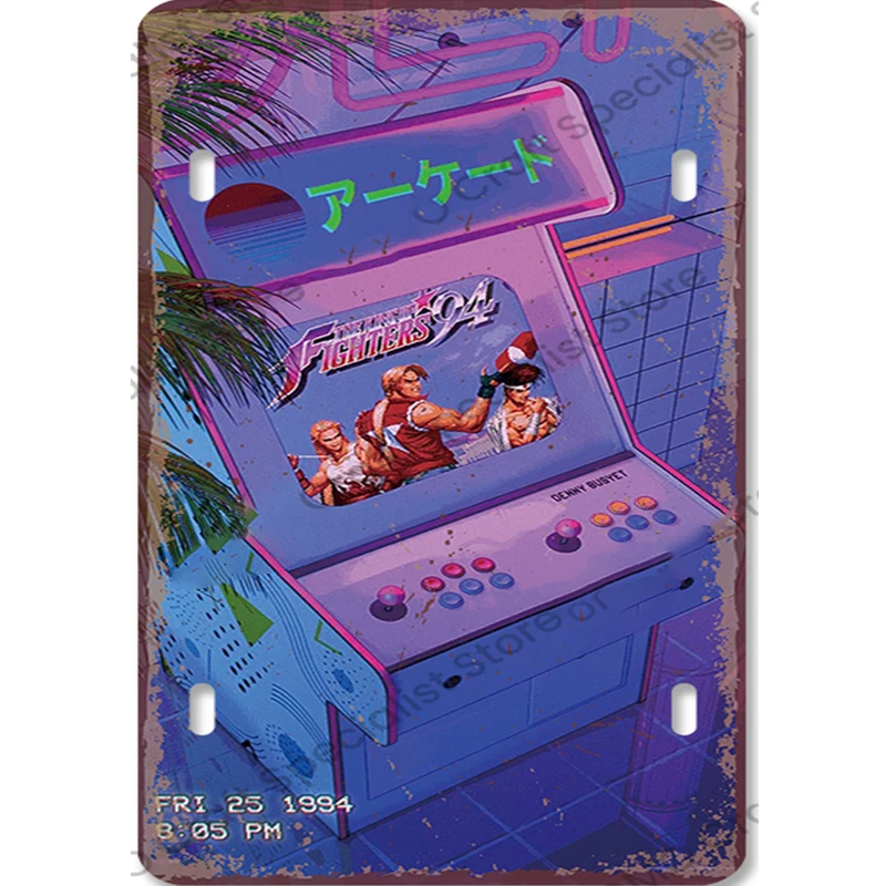 Vintage Gaming Metal Sign Retr - Retro Gaming Gameboy review and price
