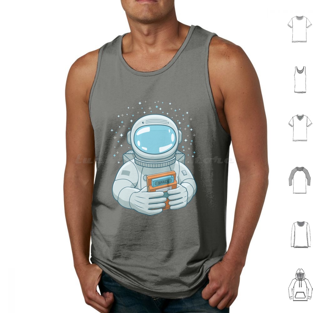 Gaming Spaceman Tank Tops Prin - Retro Gaming Gameboy review and price