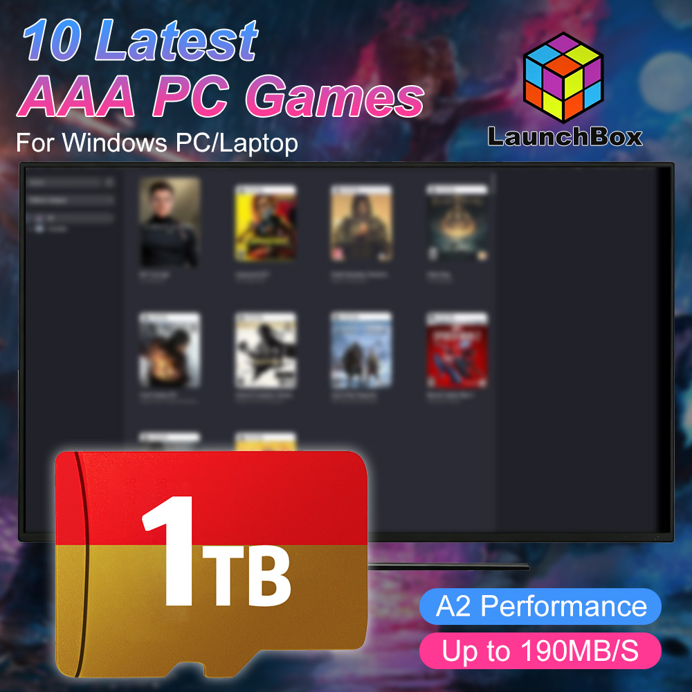 JMachen 1TB Game TF Card Built - Retro Gaming For Windows review and price