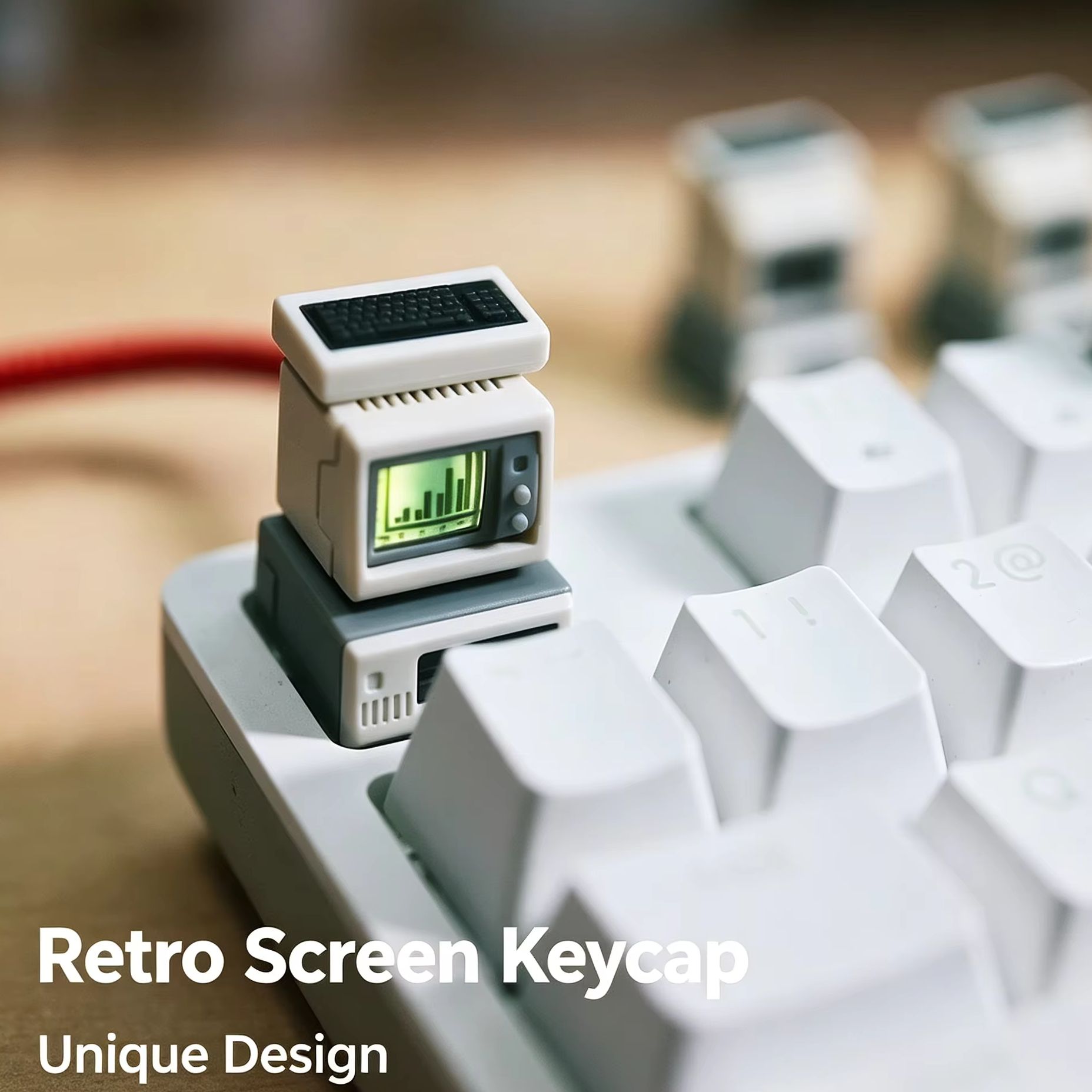 Backlit Retro Computer Keycap  - Retro Gaming Fun review and price