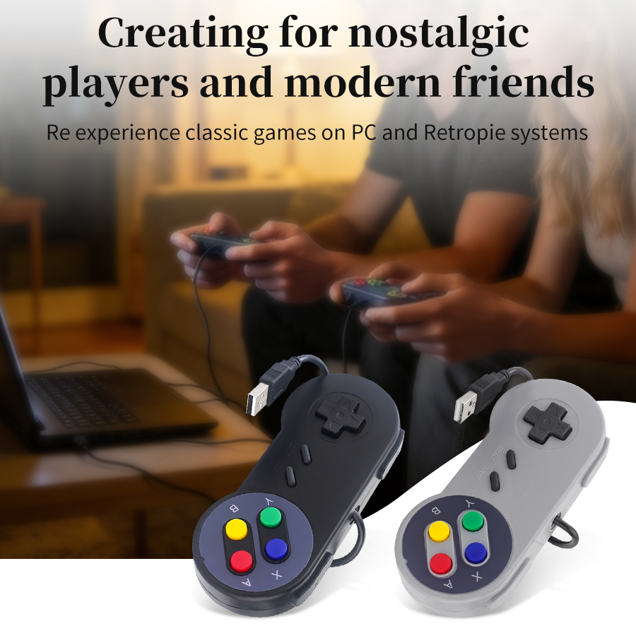 USB Gamepad Gaming Joystick Re - Retro Gaming For Windows review and price