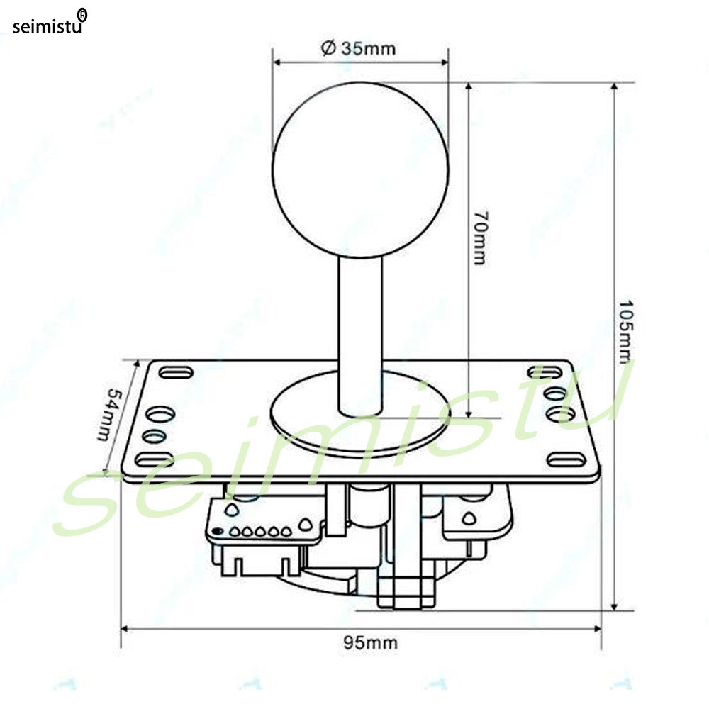 Joystick Copy Sanwa arcade Joy - Arcade Stick Joystick review and price