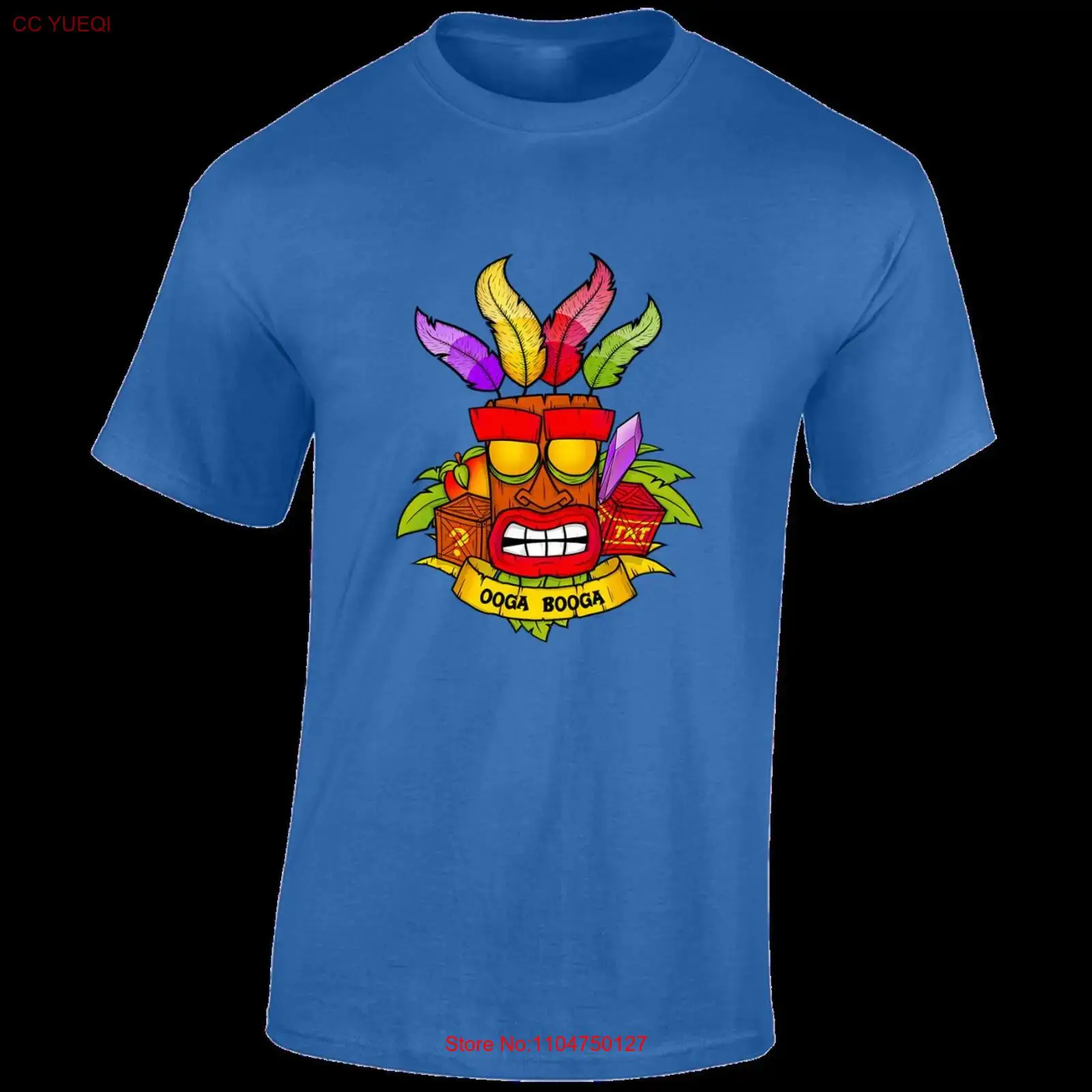 Oga booga crash mens T Shirt r - Retro Gaming Ideas review and price
