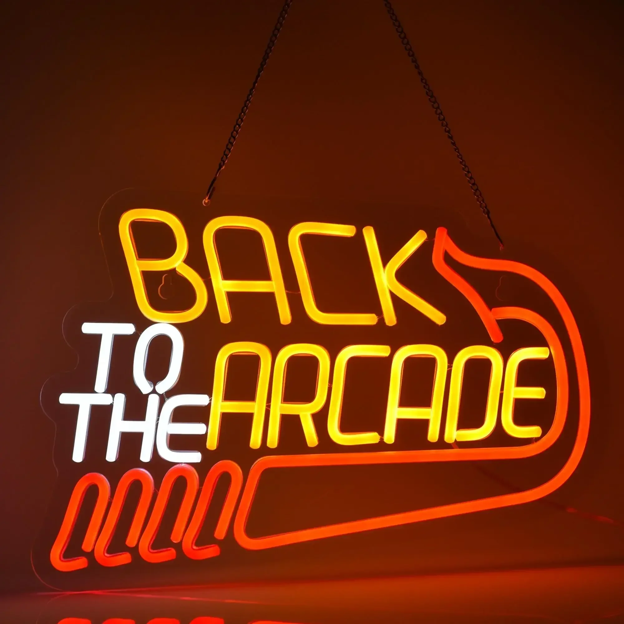 Back to The Arcade Neon Sign R - Retro Gaming Ideas review and price
