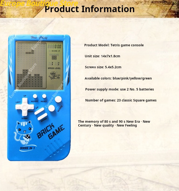 Large Screen Kids Handheld Gam - Retro Gaming Device Handheld review and price