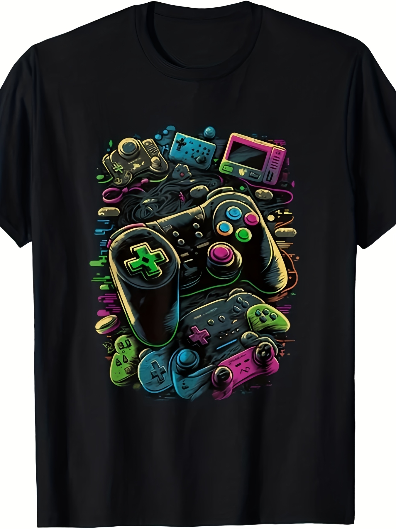 Men's Unisex Control Gamer TSh - Retro Gaming Gamestop review and price
