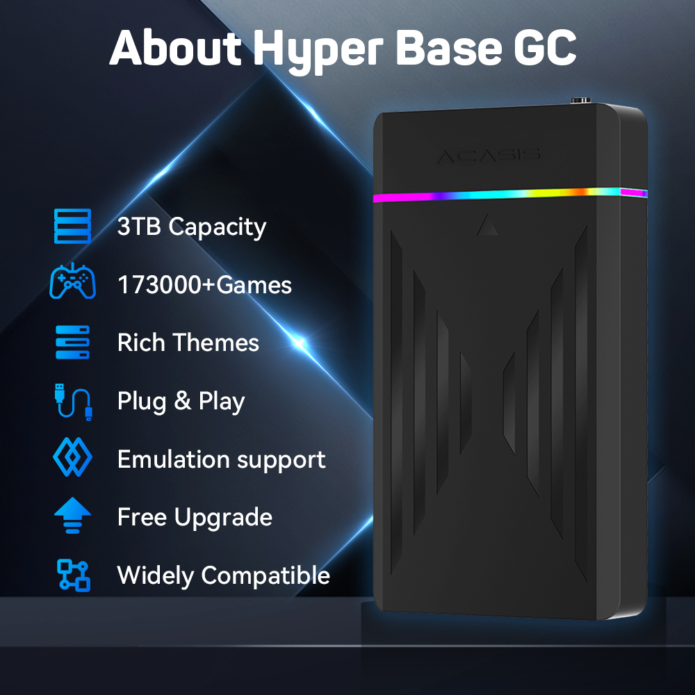 3TB Portable Gaming HDD Launch - Retro Gaming Device Handheld review and price