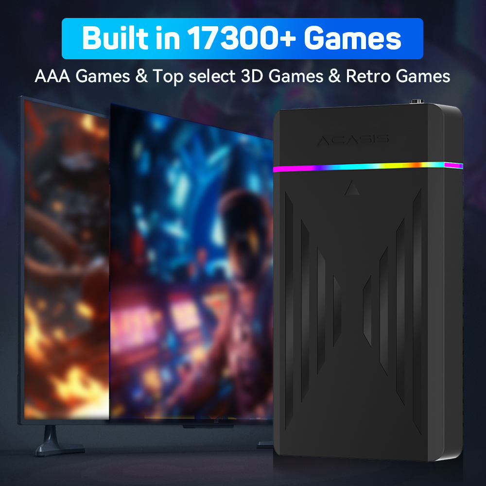 3TB Portable Gaming HDD Launch - Retro Gaming Device Handheld review and price